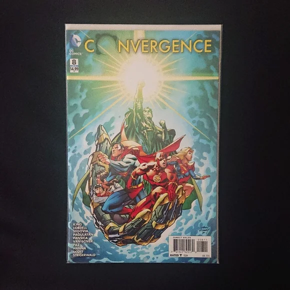 DC Comics Convergence Comc Book Collection - Complete Set #0-8 - Picture 10 of 10